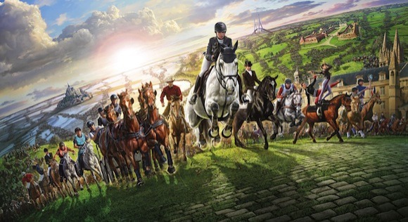 Affiche officielle des JEM Normandie 2014