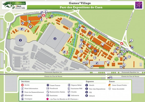 Map Games Village PEZ
