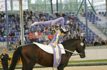 Vaulting demonstration