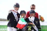  PODIUM FREESTYLE PARA IA - Sara MORGANTI - ROYAL DELIGHT - ITA / - Sophie CHRISTIANSEN - JANEIRO 6 - GBR / - Elke PHILIPP - REG - ©PSV Photos