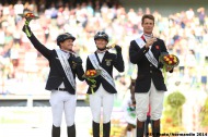 Individual Podium- Eventing - ©Comité d'Organisation Normandie 2014