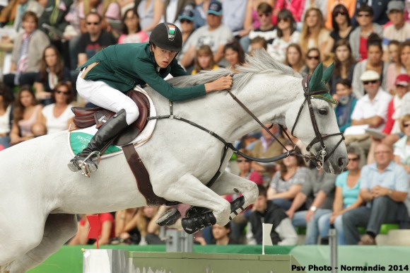 Allen takes early Jumping lead for the Emerald Isle