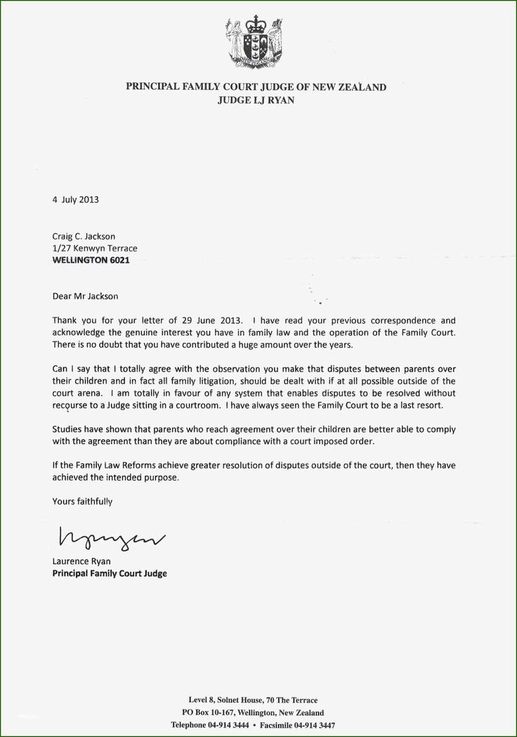 Can You Write A Personal Letter To A Judge?