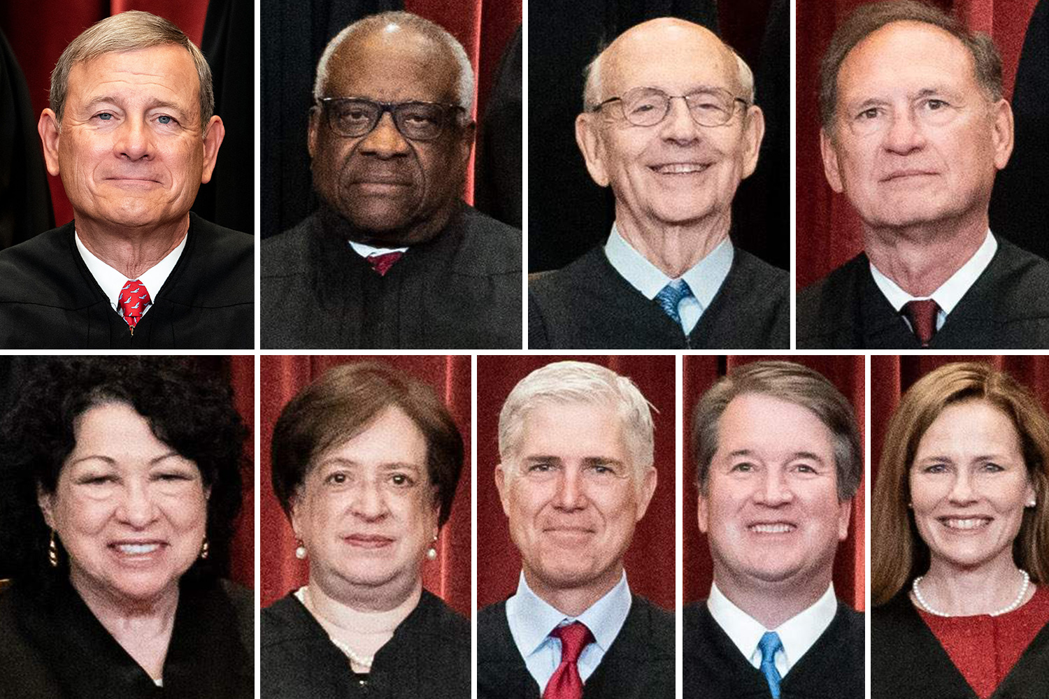 Who Appointed The Current Judges On The Supreme Court?